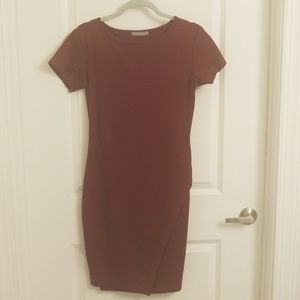 Wine red/ burgandy coctail dress